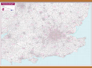 UK00036_L_LWDHB - South East England Postcode District Map