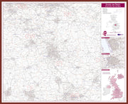 UK00786_L_LBDOK - Stoke on Trent Postcode Sector Map
