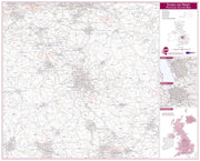 UK00786_L_PAPER - Stoke on Trent Postcode Sector Map
