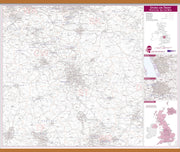 UK00786_L_LWDHB - Stoke on Trent Postcode Sector Map