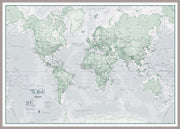 WM01227_H_MGFAL - The World Is Art - Wall Map Rustic
