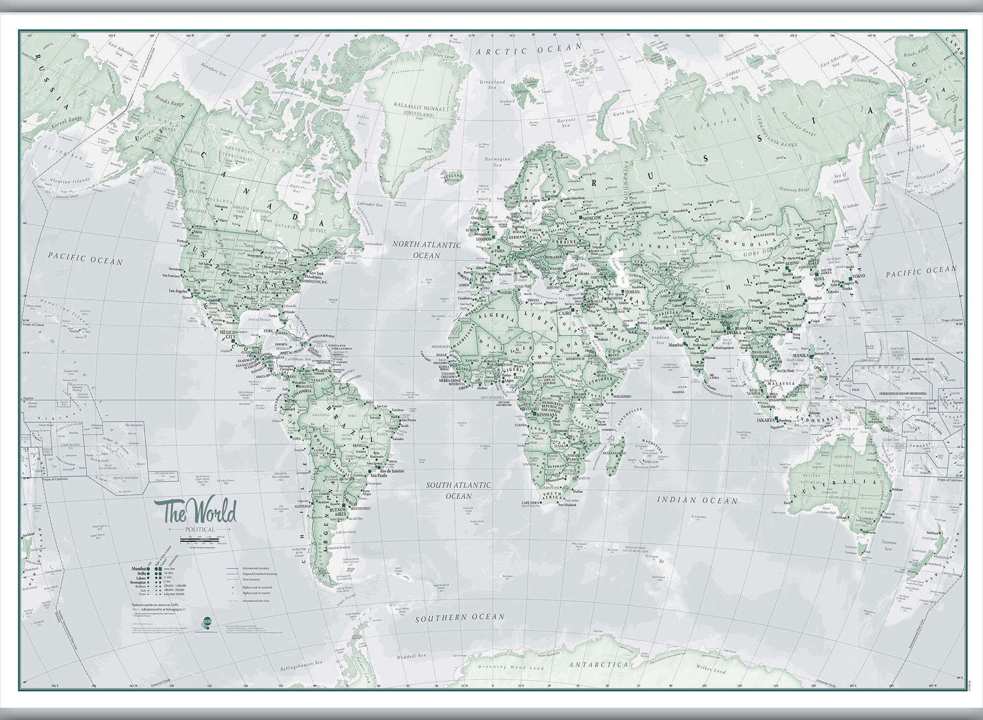 WM01227_L_LAMHB - The World Is Art - Wall Map Rustic