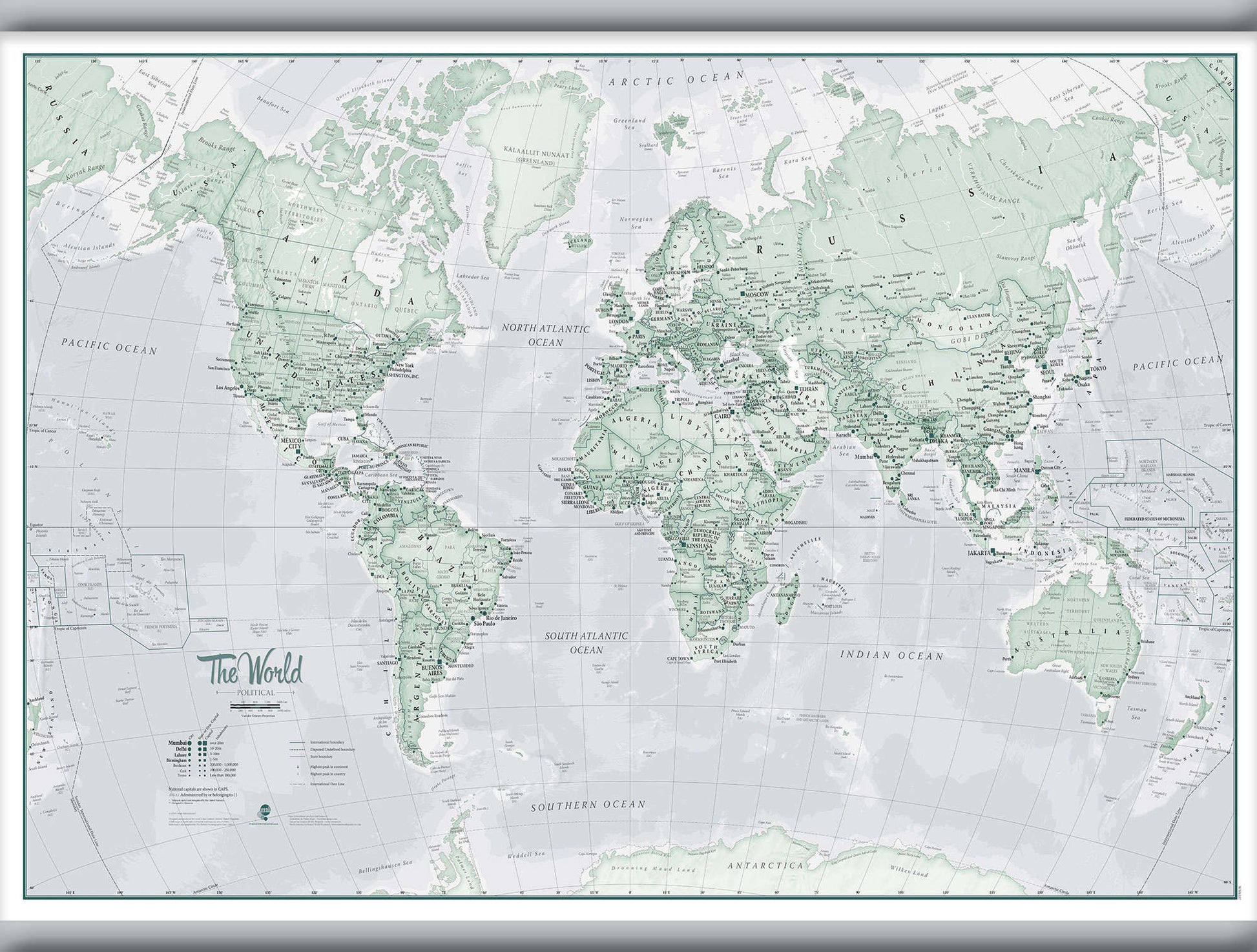 WM01227_S_LAMHB - The World Is Art - Wall Map Rustic