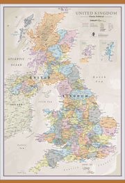 UK01636_H_LWDHB - UK Classic Wall Map
