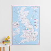UK00915_L_PAPER - Doodle UK Map With Crayons