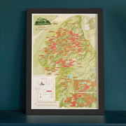 UK01734_S_BWBLA - Scratch Off Snowdonian Climbs Print