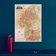 UK01734_S_SILKP - Scratch Off Snowdonian Climbs Print