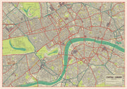 UK01751_S_CANRL - Vintage Map of London Poster