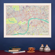 UK01751_L_LBWWH - Vintage Map of London Poster