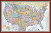 CM01635_L_LBDOK - USA Classic Wall Map
