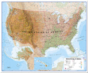 CM00022_L_LMBRD - USA Wall Map Physical