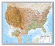 CM00022_L_CANVA - USA Wall Map Physical