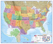 CM00021_L_LAMIN - USA Wall Map Political