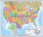 CM00021_L_CANHB - USA Wall Map Political