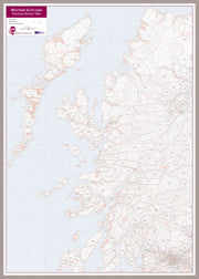 UK00039_L_MGFAL - Western Scotland Postcode District Map