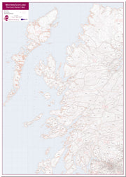 UK00039_L_LMBRD - Western Scotland Postcode District Map