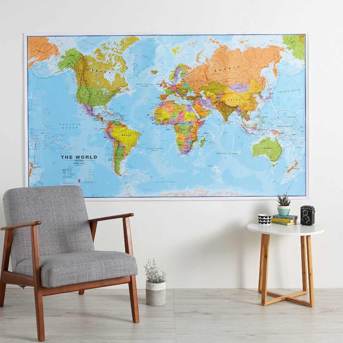 WM00001_H_FSLAM - World Political Map