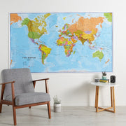 WM00001_H_SILKP - World Political Map