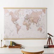 WM01164_L_CWDHB - Vintage Map of the World