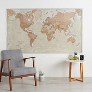 WM01164_H_LAMIN - Vintage Map of the World
