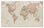 WM01164_L_CANVA - Vintage Map of the World