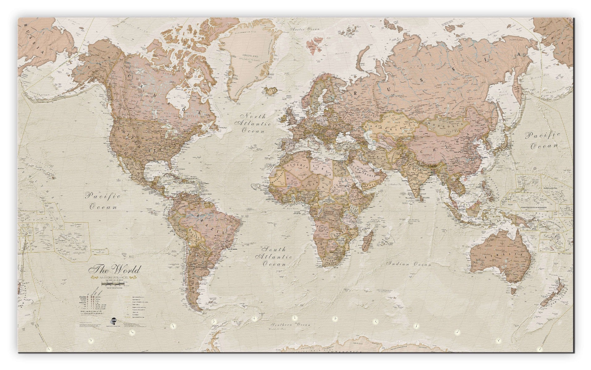 WM01164_L_CANVA - Vintage Map of the World
