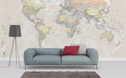 WP01548_X_WPSAM - Classic World Map Wallpaper