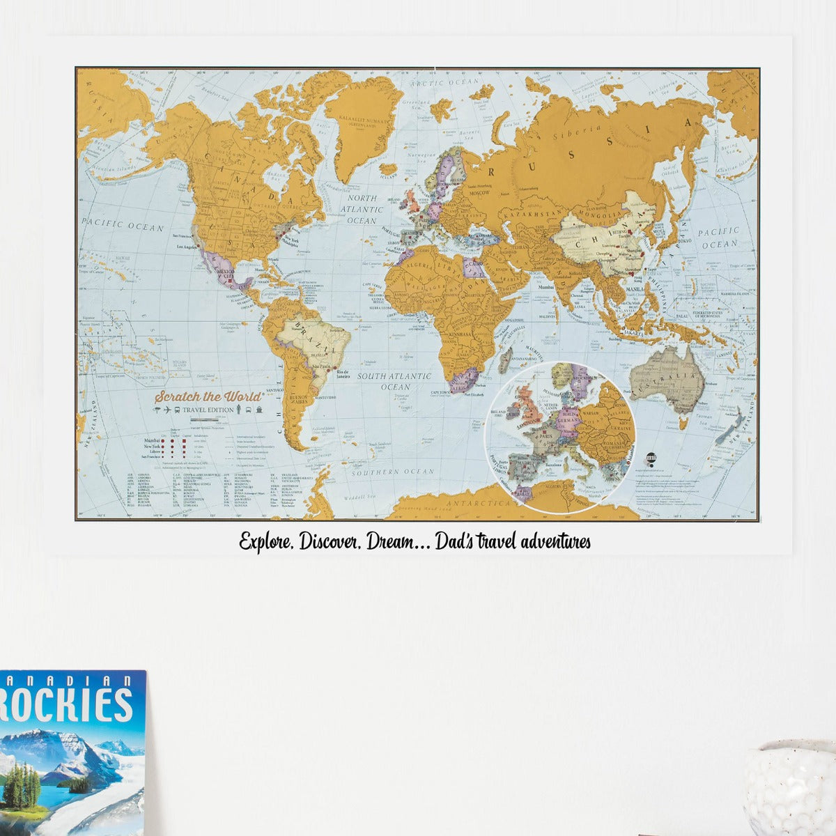 WM01611_3_SILKP - Scratch the World® travel edition map print