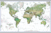 WM00402_H_LAMHB - World Wall Map Environmental White Ocean