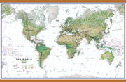 WM00402_H_CWDHB - World Wall Map Environmental White Ocean