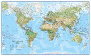 WM00008_L_PAPER - World Wall Map Environmental