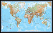 WM00912_L_LBDBL - Topographic Map of the World