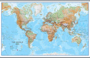 WM00912_L_CANHB - Topographic Map of the World