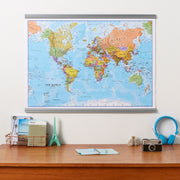 WM00001_M_LAMHB - World Political Map