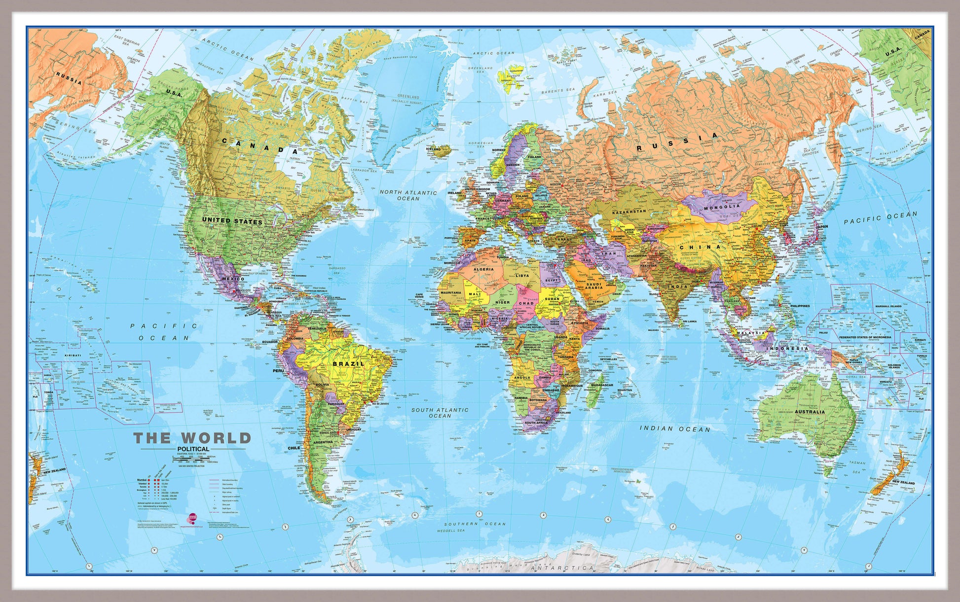 WM00001_L_MGFAL - World Political Map